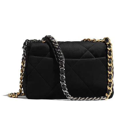 borsa replica chanel velluto nero